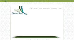 Desktop Screenshot of answersforseniorcare.com